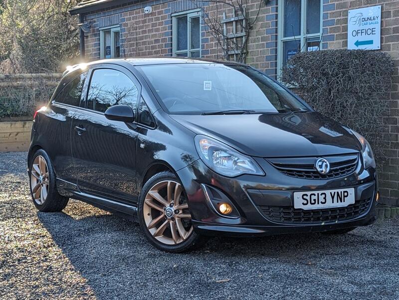 VAUXHALL CORSA 1.4T 16V Black Edition Euro 5 (s/s) 3dr 2013