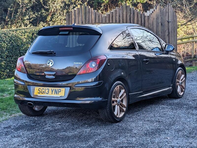 VAUXHALL CORSA 1.4T 16V Black Edition Euro 5 (s/s) 3dr 2013