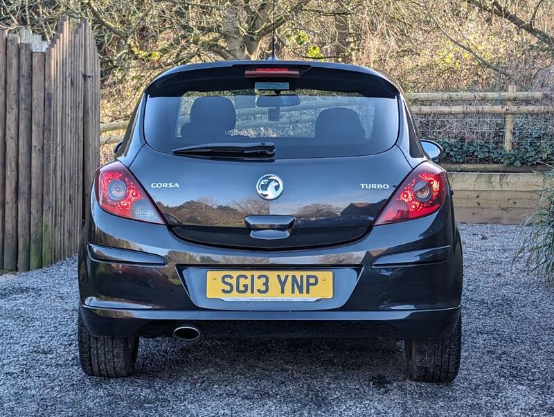 VAUXHALL CORSA 1.4T 16V Black Edition Euro 5 (s/s) 3dr 2013