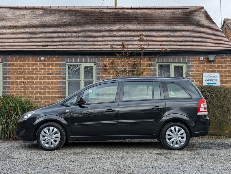 VAUXHALL ZAFIRA 1.6 16V Exclusiv Euro 5 5dr 2013