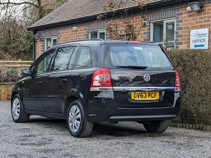 VAUXHALL ZAFIRA 1.6 16V Exclusiv Euro 5 5dr 2013