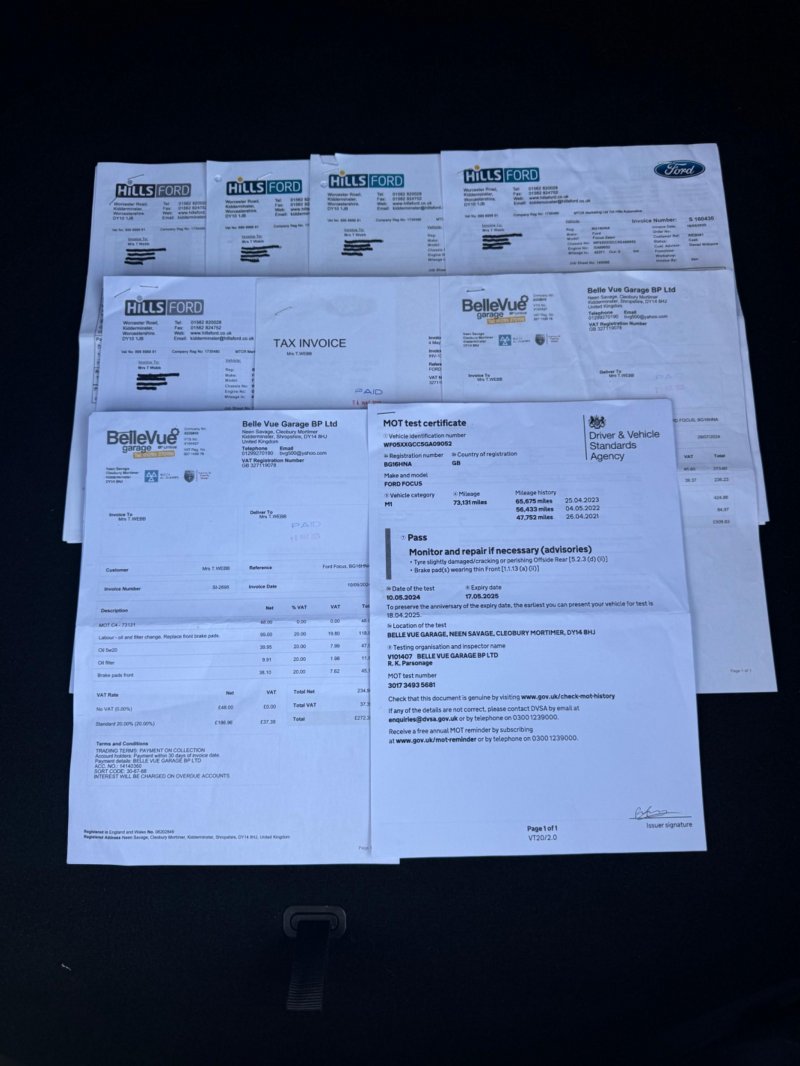 FORD FOCUS 1.0T EcoBoost Zetec Euro 6 (s/s) 5dr 2016