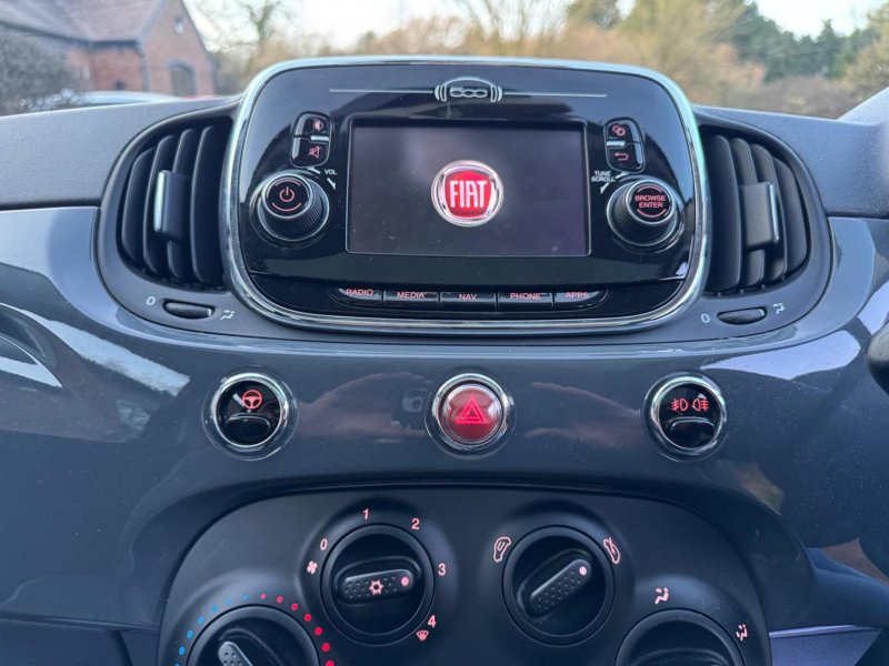 FIAT 500 1.2 Lounge Euro 6 (s/s) 3dr 2016