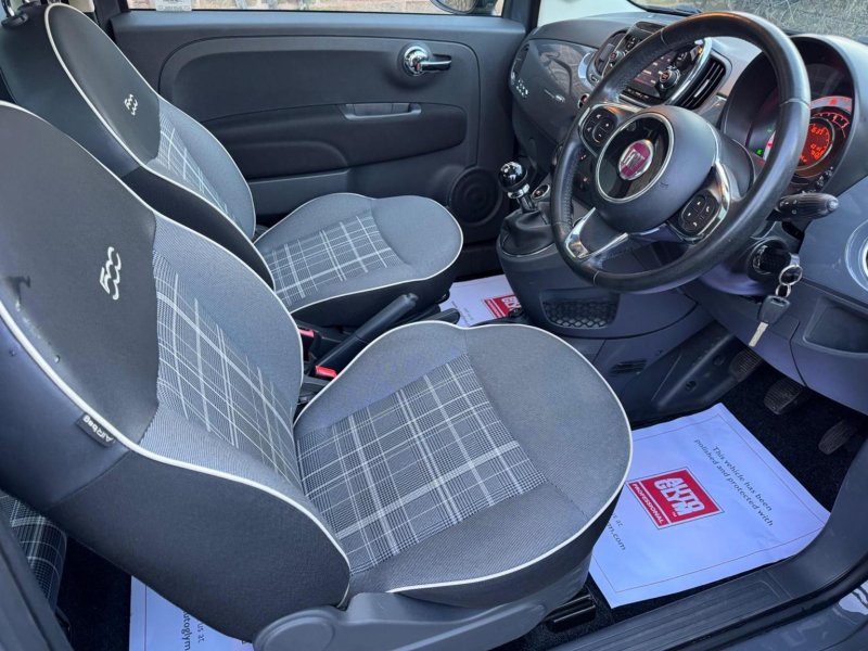FIAT 500 1.2 Lounge Euro 6 (s/s) 3dr 2016