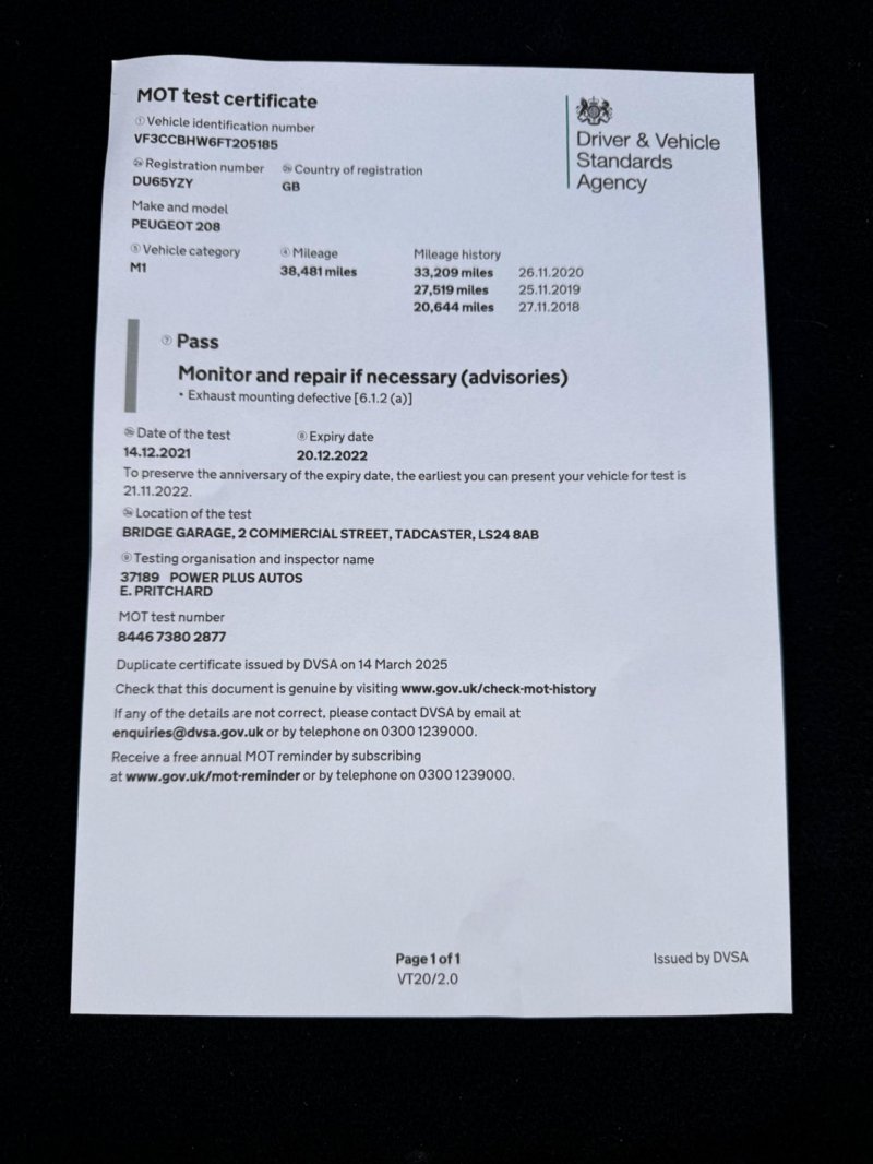 PEUGEOT 208 1.6 BlueHDi Access (a/c) Euro 6 5dr 2015