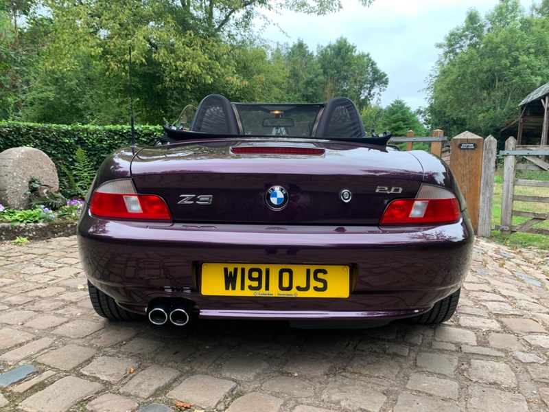 BMW Z SERIES Z3 ROADSTER 2000