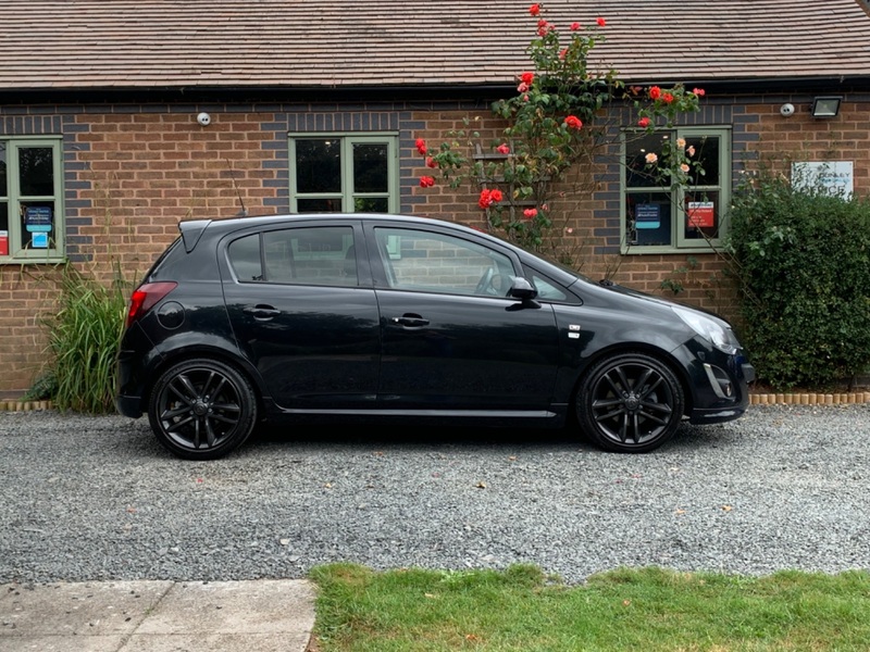 VAUXHALL CORSA BLACK EDITION 2012