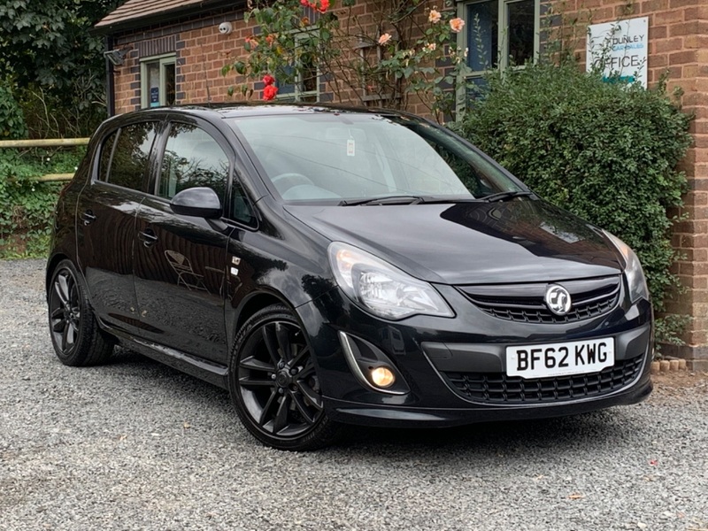 VAUXHALL CORSA BLACK EDITION 2012