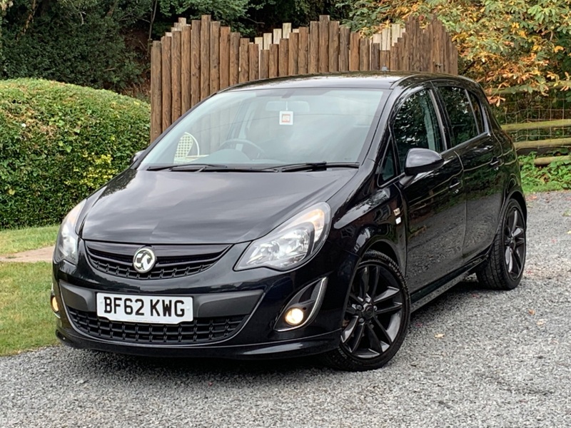 VAUXHALL CORSA BLACK EDITION 2012