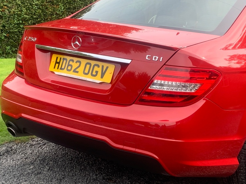 MERCEDES-BENZ C CLASS C250 CDI BLUEEFFICIENCY AMG SPORT PLUS 2012