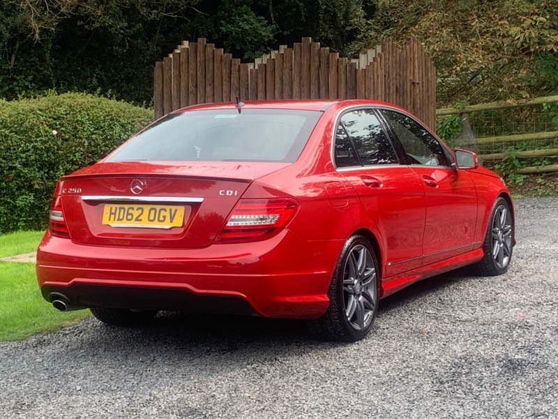 MERCEDES-BENZ C CLASS C250 CDI BLUEEFFICIENCY AMG SPORT PLUS 2012