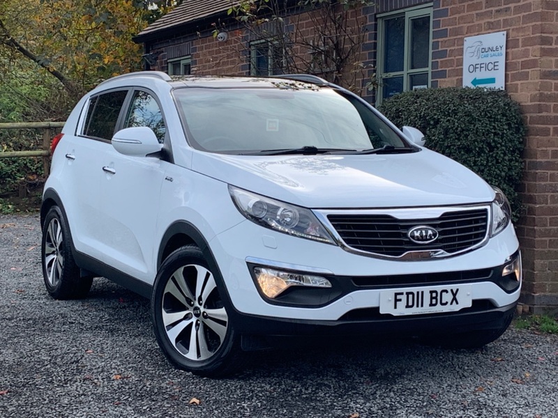 KIA SPORTAGE CRDI KX-3 SAT NAV 2011