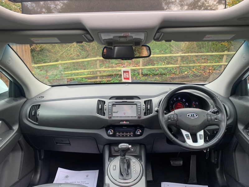 KIA SPORTAGE CRDI KX-3 SAT NAV 2011