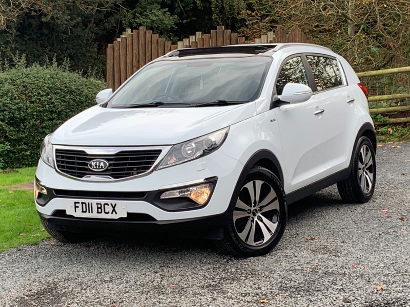 KIA SPORTAGE CRDI KX-3 SAT NAV 2011