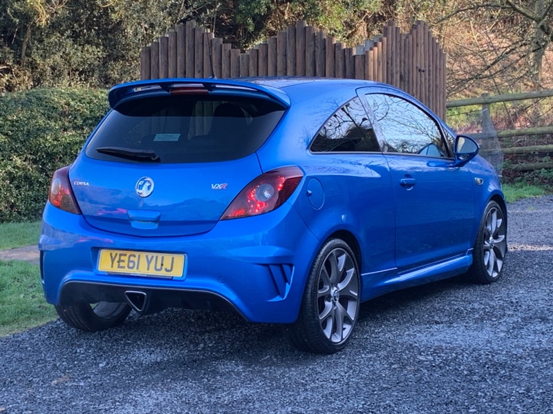 VAUXHALL CORSA VXR BLUE EDITION 2011