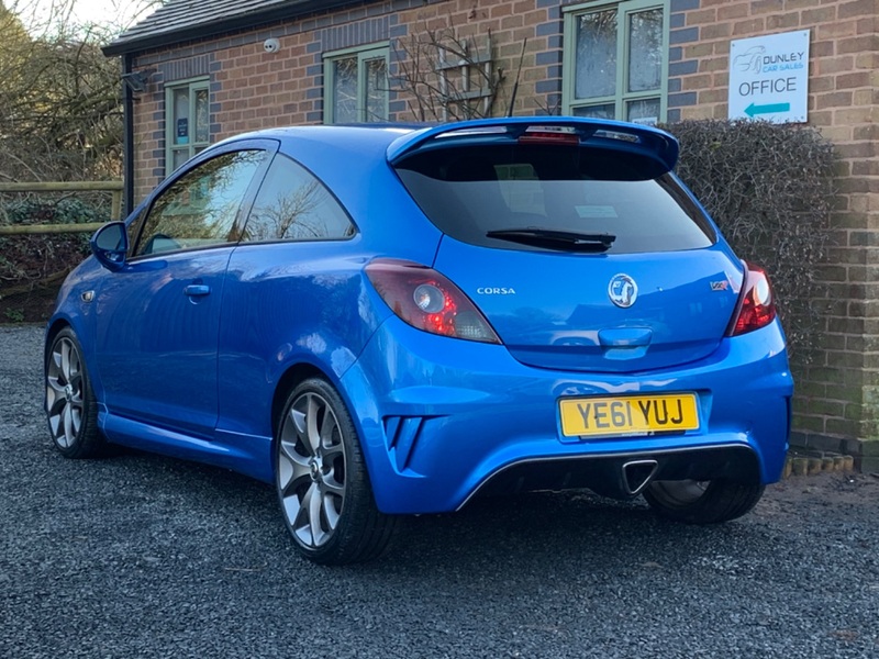 VAUXHALL CORSA VXR BLUE EDITION 2011