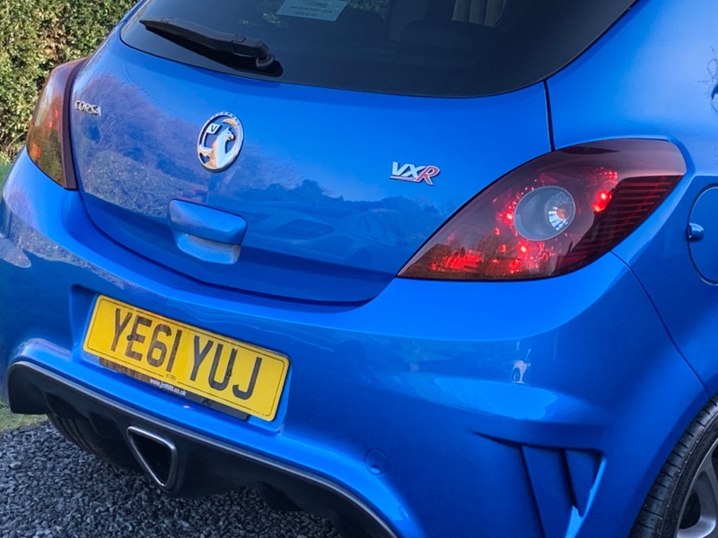 VAUXHALL CORSA VXR BLUE EDITION 2011