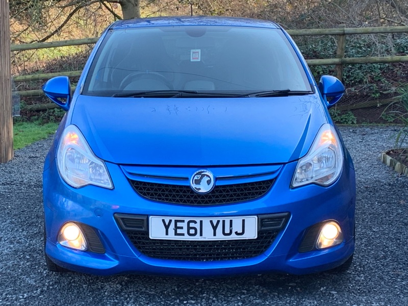 VAUXHALL CORSA VXR BLUE EDITION 2011