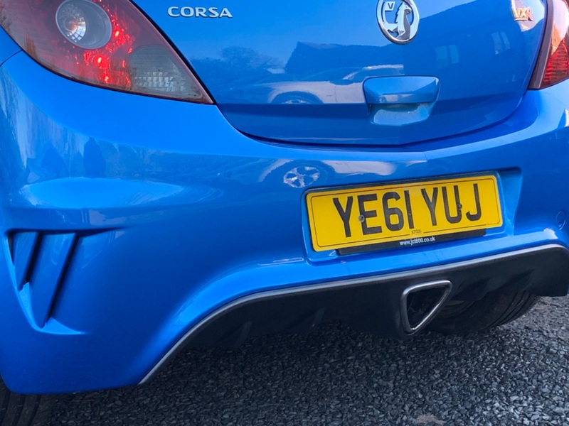 VAUXHALL CORSA VXR BLUE EDITION 2011