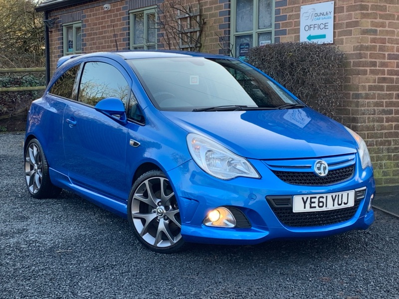 VAUXHALL CORSA VXR BLUE EDITION 2011