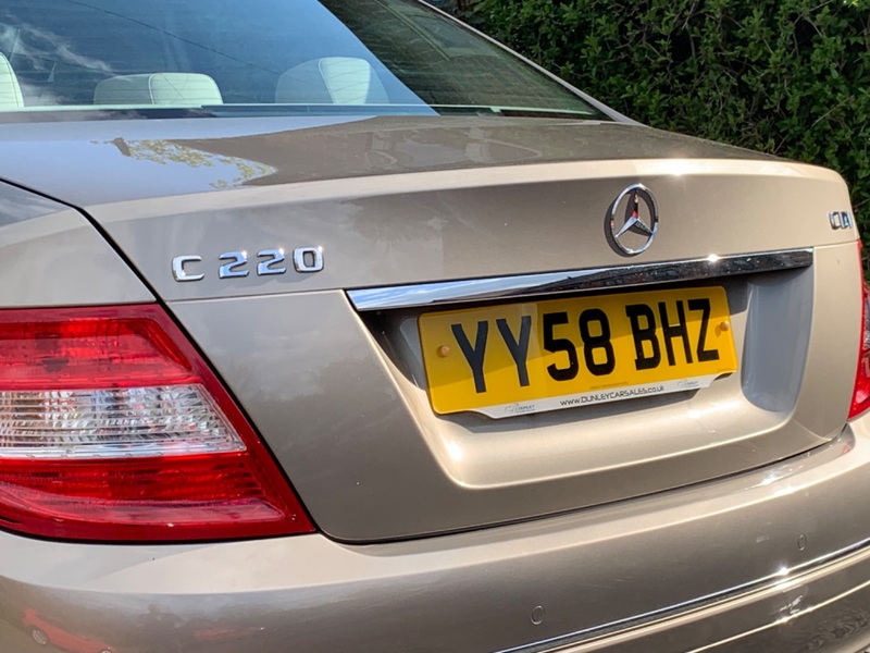 MERCEDES-BENZ C CLASS C220 CDI ELEGANCE 2008