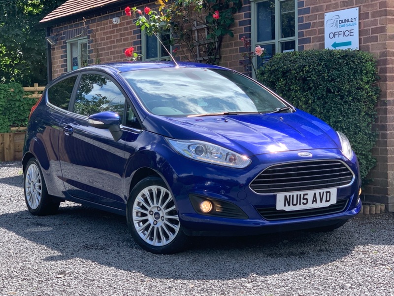 FORD FIESTA 1.0T EcoBoost Titanium Euro 5 ss 3dr 2015