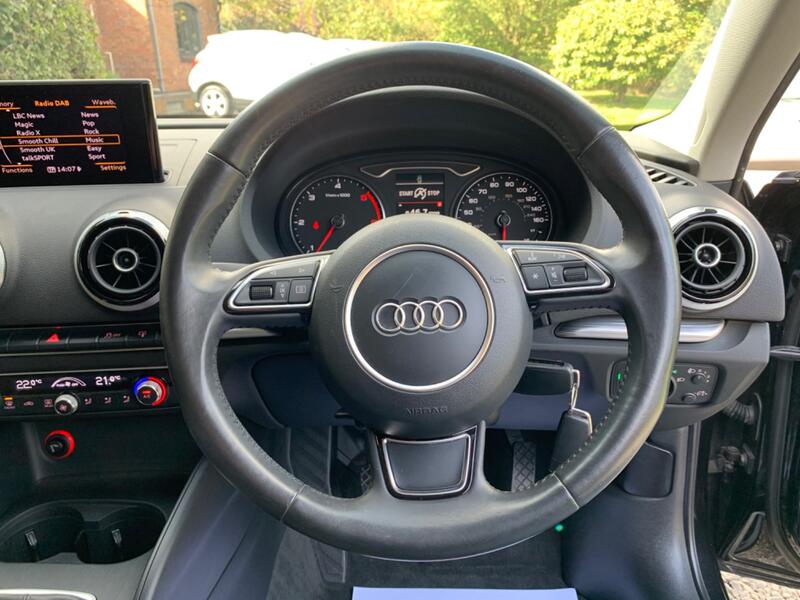 AUDI A3 2.0 TDI Sport Sportback Euro 5 ss 5dr 2013